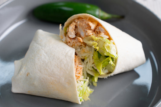 Buffalo chicken wrap