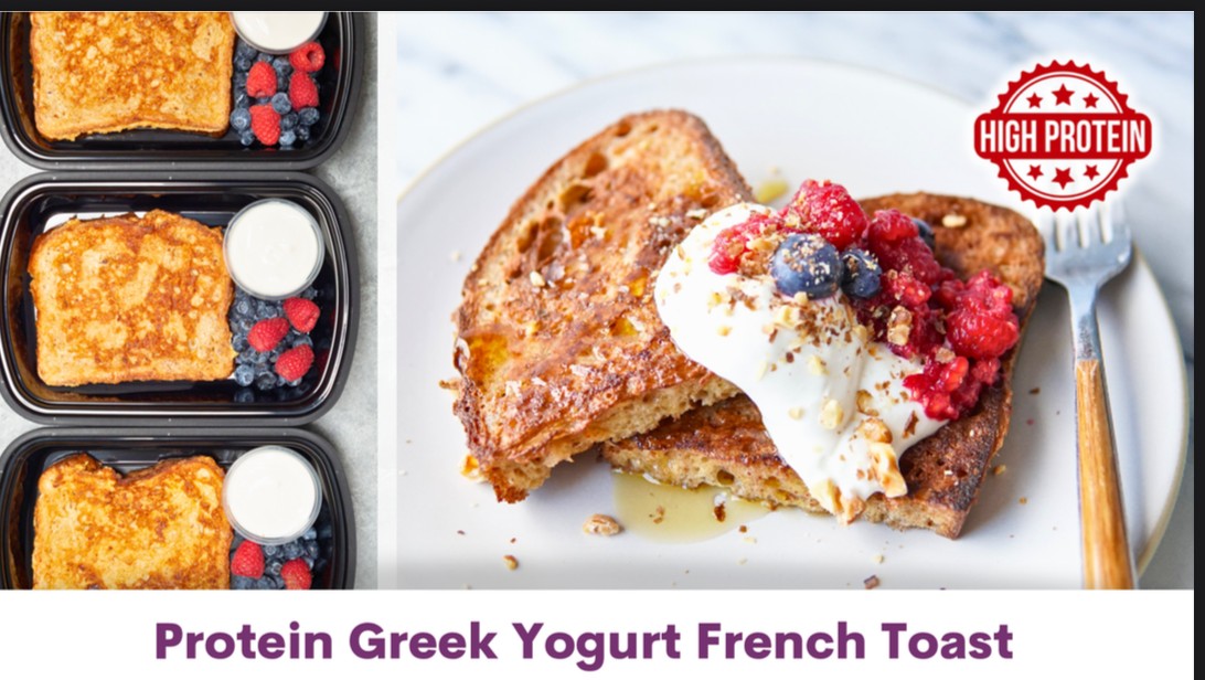 Protein greek yogurt french toast *HAINESFITNESS SPECIAL*