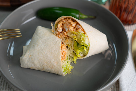 Buffalo chicken wrap
